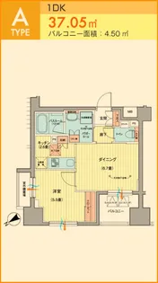 日神パレステージ大森町【9階】の間取り