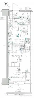 デュオステージ関内II【7階】の間取り