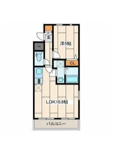 アートヒルズ横浜B棟【1階】の間取り