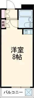 パレロワイヤル弦巻【1階】の間取り