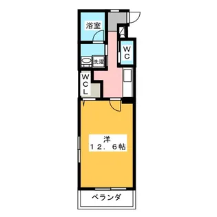 ファンロジュマン【3階】の間取り