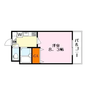 More草津【4階】の間取り