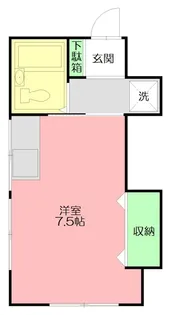 第5野本ビル【2階】の間取り