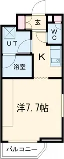 エクセリア千歳船ベルデ【3階】の間取り