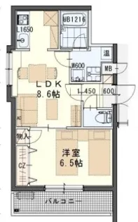ヴェルノ【3階】の間取り