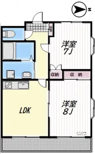 ECRUII【2階】の間取り