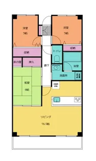 サーパス高須東弐番館【8階】の間取り