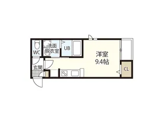 Grandtic Reimei【2階】の間取り