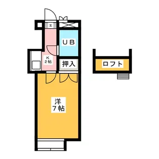ニッシンハイツ笠寺【1階】の間取り