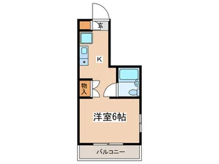 クレセントヒルズ【3階】の間取り
