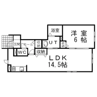 ベル・アンジュ【1階】の間取り