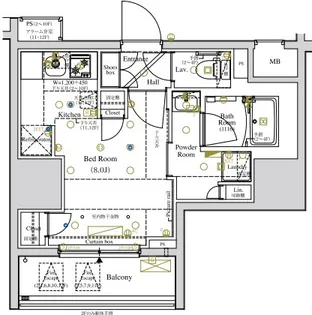 アークマーク浅草【2階】の間取り