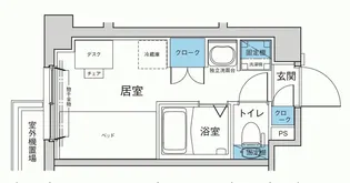 キャンパスヴィレッジ元住吉【1階】の間取り
