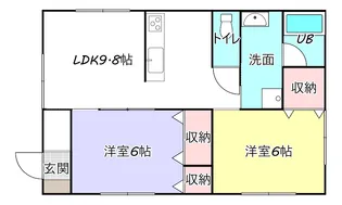 プリマ【1階】の間取り
