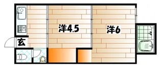 若竹荘【2階】の間取り