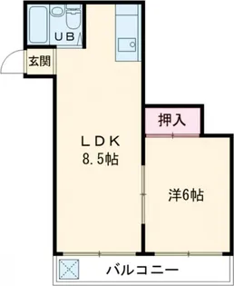 パークアベニュー小林【3階】の間取り