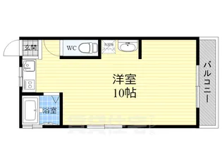 第一土山ビル【2階】の間取り