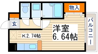 アメニティ萩野町【4階】の間取り