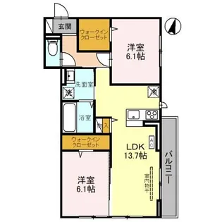 埼玉県さいたま市北区宮原町4【アパート】の間取り