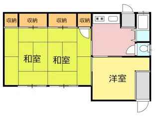 栃木県佐野市堀米町【一戸建】の間取り