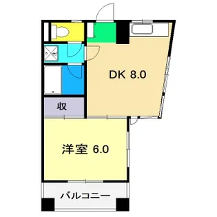 レジデンス司【2階】の間取り