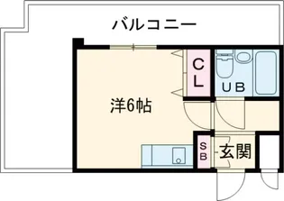 M’プラザ津田駅前【6階】の間取り