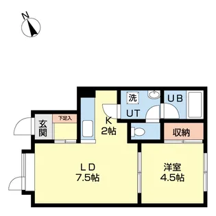 大志館【1階】の間取り