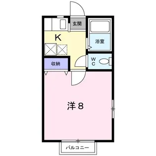 セカンドハウスII【2階】の間取り