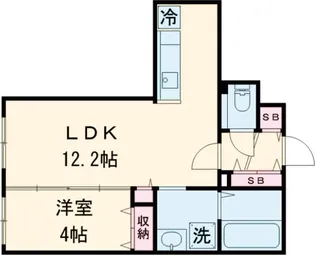 THE RITZ-CARLTON【1階】の間取り