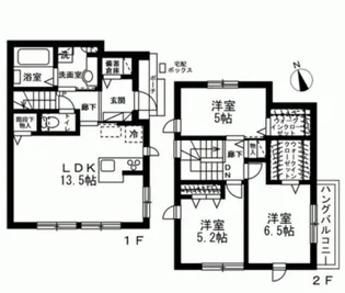 東京都練馬区東大泉7【一戸建】の間取り