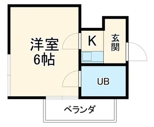 ロードパレス【2階】の間取り