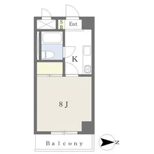 パルファム201【5階】の間取り
