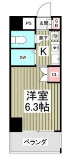 グランヒル松戸【2階】の間取り