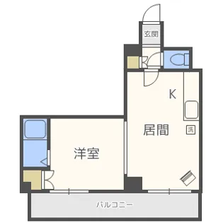 ファインド元町【3階】の間取り