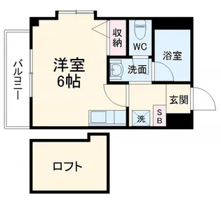 カーザアルテ【3階】の間取り