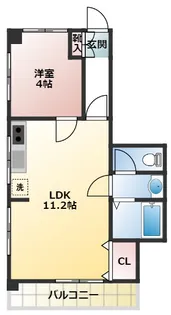 東京都府中市寿町3【マンション】の間取り