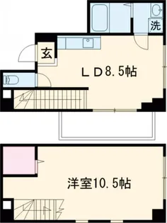 レジデンスミヤビ【2階】の間取り