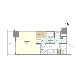 BluRock青葉台【10階】の間取り