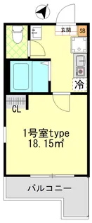フェリス新子安【2階】の間取り