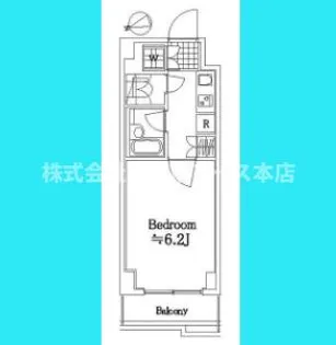 ルーブル東蒲田伍番館【3階】の間取り