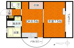 青木ビル【3階】の間取り