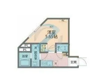 東京都江戸川区北葛西2【アパート】の間取り