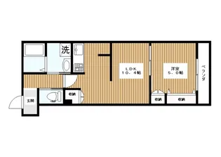 ヘーベルブランシュ【2階】の間取り