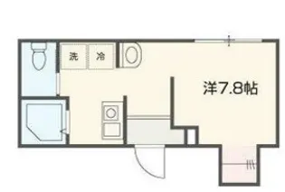 MELDIA祐天寺【1階】の間取り