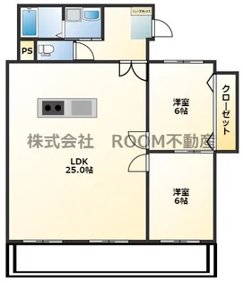 エスポワール都城II【9階】の間取り