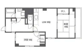 東京都江東区亀戸1【マンション】の間取り