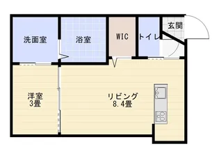 Nelo 沖町【1階】の間取り