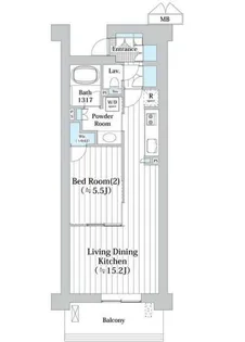 アビティグランデ砧(C棟)【5階】の間取り