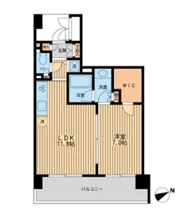 東京都世田谷区若林4【マンション】の間取り