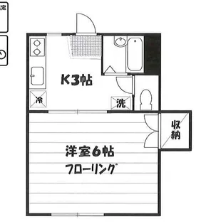 ヴィラあきら【1階】の間取り